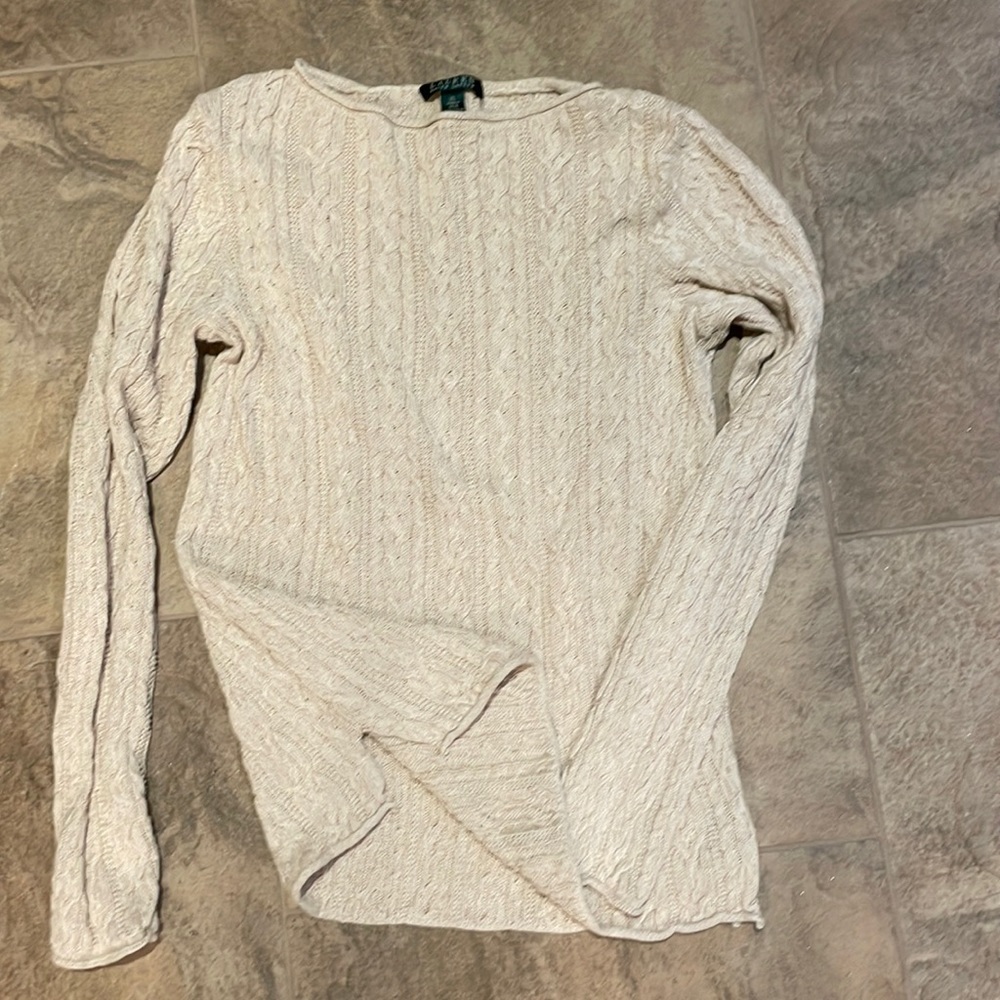 Ralph Lauren cable knit sweater